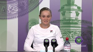 PRESS CONFERENCE: A. Barty: Semifinal Win