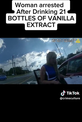 Woman Arrested for DWI After Crashing under Vanilla Extract Influence