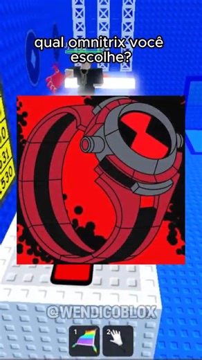 Which Omnitrix would you choose? #roblox #robloxrant #curiosity