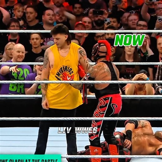 Dominik mysterio misbehave with father then vs now edit ☠️ #viral #wwe #ytviral #ytshorts