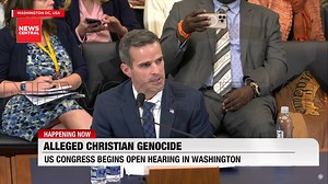 40K views · 838 reactions | U.S. Congress hearings shine a spotlight on Nigeria’s systemic failures as mass killings, religious persecution, and selective law enforcement threaten the country’s stability. Lawmakers call for decisive government action to safeguard religious freedom. | News Central TV | Facebook