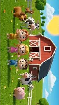 Guess the Farm Animal Sounds | Animal Sounds Song for Kids #farmanimals #animalsounds #toddlersongs