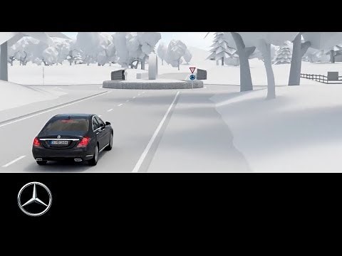 Mercedes-Benz S-Class 2017: Active Distance Assist DISTRONIC – Route based speed adjustment