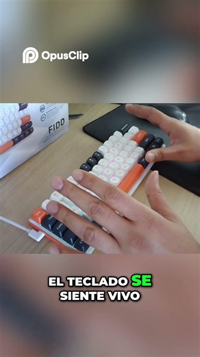 Teclado Rápido ¡Sensación de Respuesta Inmediata!