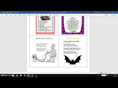 Forms of Poetry: Free Verse, Narrative, Humorous, Lyrical Po