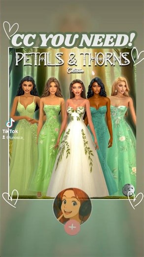 Sims 4 CC YOU NEED 🌹 | Formal Fairy Dresses 🌹 #sims4 #sims4cc #sims4mods