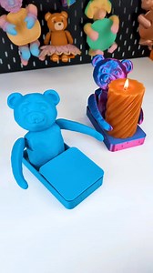 3D Printed 🧸 Hugging Teddy Bear ☕ Filament: eSUN PLA Silk Magic https://buff.ly/40qmUVl Design & Creator: https://buff.ly/3Dgo5PH #3dprinting #teddybear #3d #3dprinted | eSUN