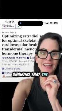 New Research: This Estradiol Level May Protect Your Heart and Bones (Guidelines Haven't Caught Up)