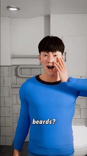 Why do Japanese & Korean not have beard?