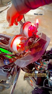 64K views · 2.1K reactions | #modified #bike #splendor #led bike miter bulb | Suyaiv Bike Modification | Facebook