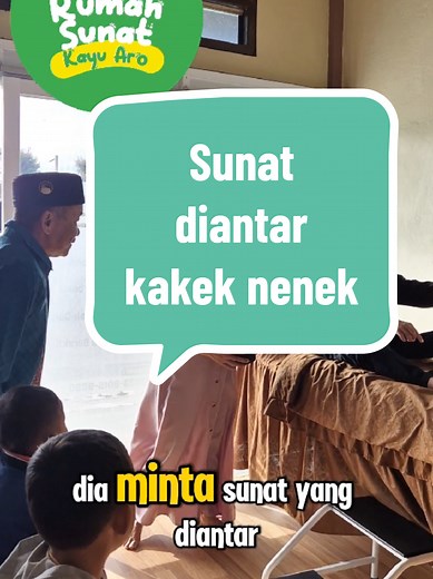 Alhamdulillah sunatnya banyak yang ngantar ya nak 😊👌 #sunatanak #sunatmodern #rumahsunatmodern #doktersunat