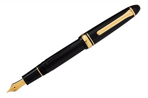 Sailor 1911S Fountain Pen - Black/Gold - The Goulet Pen Company