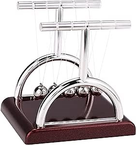 Newton's Cradle Steel Balance Ball Physics Science Pendulum Desk Fun Toy Gift for Home Offica
