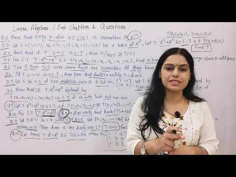 🔥Most Scoring Chapters&Questions🔥| Linear Algebra sem 6th ba/bsc maths by Anju Ma'am | New Era Maths