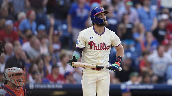 Bryce Harper's two-homer game | 09/14/2024