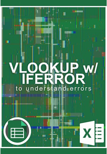 VLOOKUP con IFERROR en 30 segundos