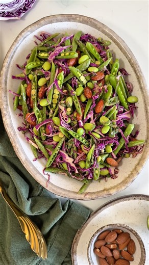 Crunchy Sugar Snap Pea Salad | Eat More Veg