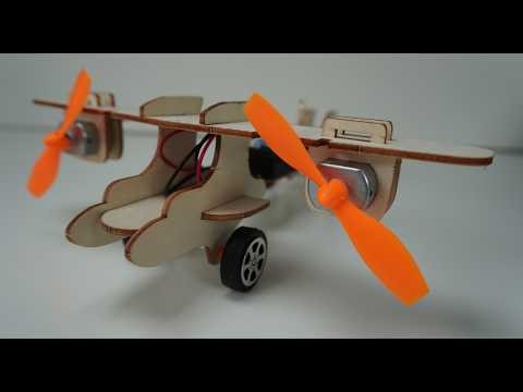 How to Build a Twin Engine Aircraft From Wood (STEM Project)