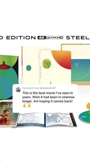 Just preordered the Limited Edition 4K Steelbook of Project Hail Mary for October.