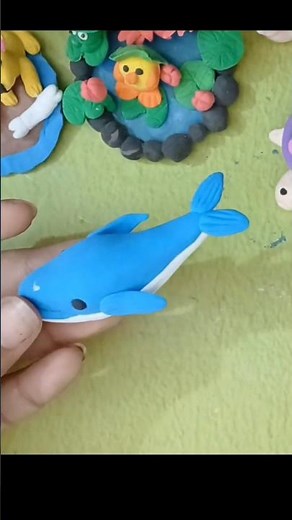 How to Create Cute Dolphin Clay Toys – Step-by-Step Tutorial