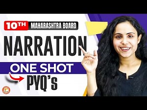 Class 10 Narration PYQ One Shot | Narration Rules Class 10 PYQ | Maharashtra Board | By Bhumika Mam