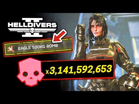 Helldivers 2 is giving all players the Eagle 500kg bomb!