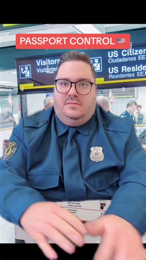 🇺🇸✈️ Tourist visa inspection at a United States passport control with secondary inspection #visa #tourism #usa #airport #immigration | Immigration TV