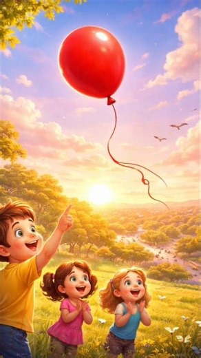 Part 1 | Ruby the Brave Red Balloon | Kids Story