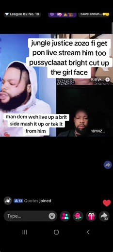 zozo u fi get beaten man dem fi bruk every limp pon u ugly bbc #brittanygoffe #onezozodon #domesticviolence #viralvideo #fyp