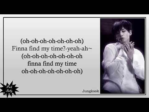 Jungkook (BTS 방탄소년단) – My Time (Easy Lyrics)
