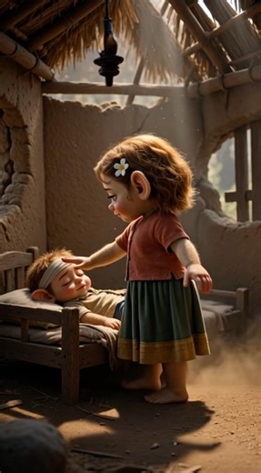 A sis help to Brother 🧑 #ai #monkey #aishorts #emotionalstory