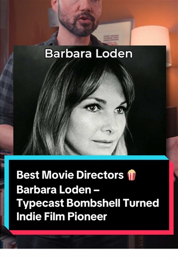 Who is Barbara Loden? Barbara Loden spent the 1960s playing showgirls, bombshells, and Marilyn Monroe types. She won a Tony Award for AFTER THE FALL on Broadway. Hollywood wanted to typecast her as a blonde bombshell, and work outside of that was tough to find. So she knew he needed to make her own roles. She read a newspaper article about a woman who thanked the judge for sentencing her to 20 years as an accomplice to bank robbery. Loden recognized that woman's hopelessness from her own impover