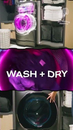Benefits to GE Profile All in One Laundry Unit