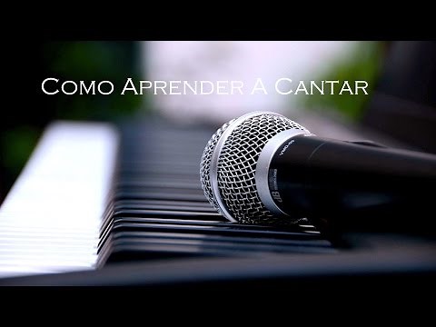 Clases de canto Lección 1 / Como aprender a cantar (Entonación)