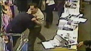 Fight breaks out over wedding dress