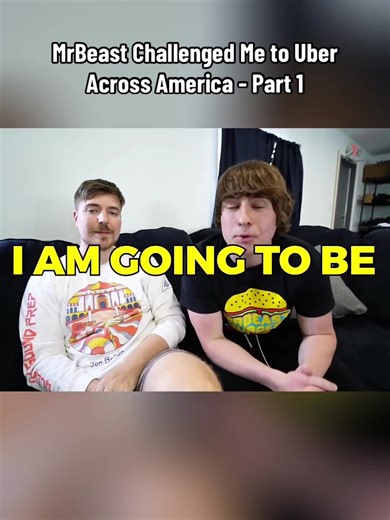 Uber Challenge Across America with MrBeast - Part 1