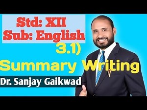 3.1 Summary Writing