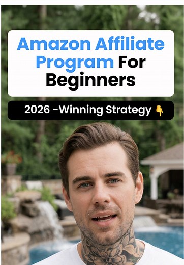 Amazon affiliate program tutorial for beginners! A winning strategy using Pinterest. #amazonaffiliateprogram #amazonassociate #amazonaffiliatemarketing