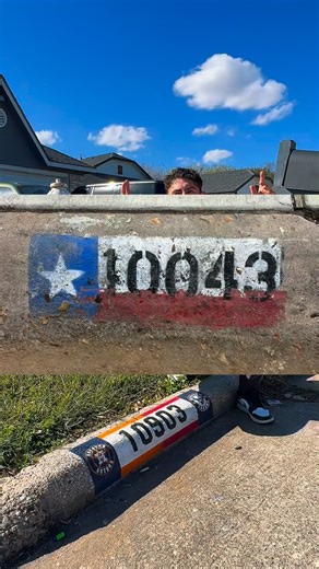 Calebs curbs on Instagram: "Is your curb faded? Contact us today and get FREE reflective paint included with your curb address painting! - #houston #htown #htx #curbappeal #curbpainting"