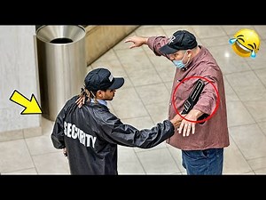Fake Mall Security Prank! (CAUSED A RIOT)