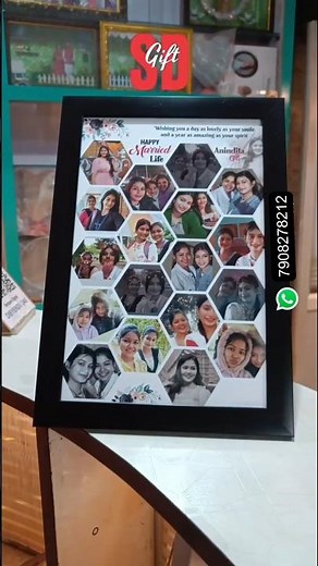 DIY Custom Collage Photo Frame for Friends | Easy Handmade Gift Idea | Friendship Photo Frame Craft