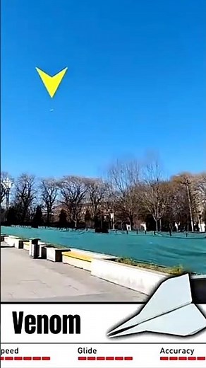 Paper Venom Plane Tutorial | How to Make a Fast Paper Venom Plane | DIY Paper Airplane