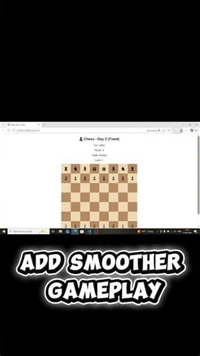 day-2 building chess game #coding# game dev# coder #