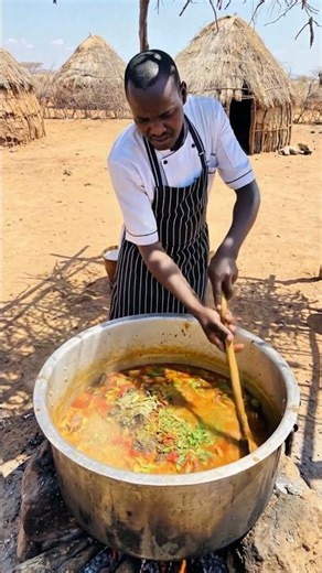 Pokot Tribe - Traditional Giant Cattle Feast | Authentic African Village Cooking