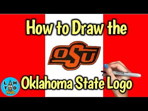 How to Draw the Oklahoma State Logo!