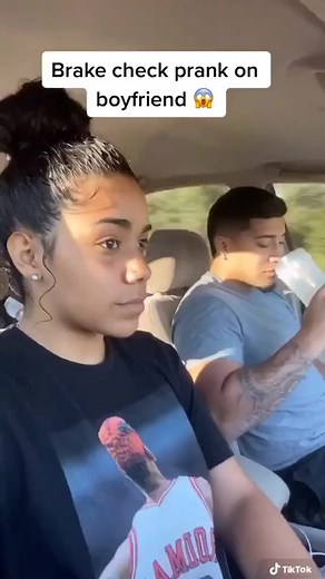 51K views · 2K reactions | This really backfired 藍 #fyp #viral #prank #prankwars #brakecheck | The Trench Family | Facebook