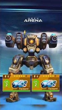 Redeemer + Railgun 8 ⚡️👆🏻| Mech Arena Gameplay #mecharena #mecharenarobotshowdown #gaming #shorts