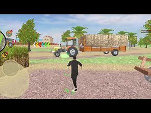 “Indian Tractor Simulator Game 2025 | Realistic Farming & Village Driving Gameplay”