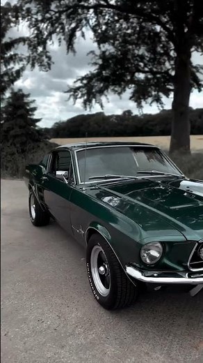 Guess the color on this 1967 Mustang Fastback! 🐎💎