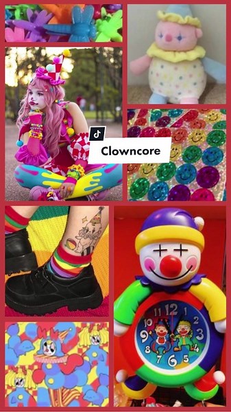 Aesthetics: Clowncore🤡...#Aesthetics #aesthetic #rareaesthetic #oddaesthetic #aestheticboard #aestheticwallpapers #Clown #clowncore #clownaesthetic #clowncoreoutfit #kidcore #clownart #aesthetictok